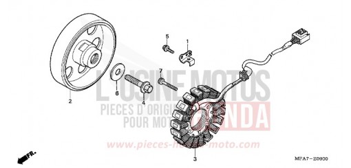 GENERATRICE CBF1000A6 de 2006